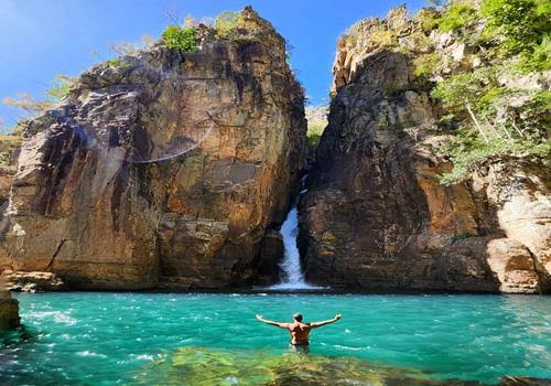 Turismo de aventura na Chapada: trilhas, cânions e cachoeiras